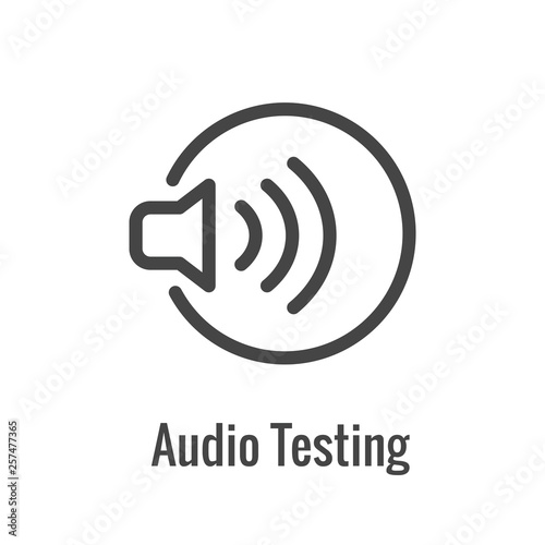 Hearing Aid or loss w Sound Wave Images Set