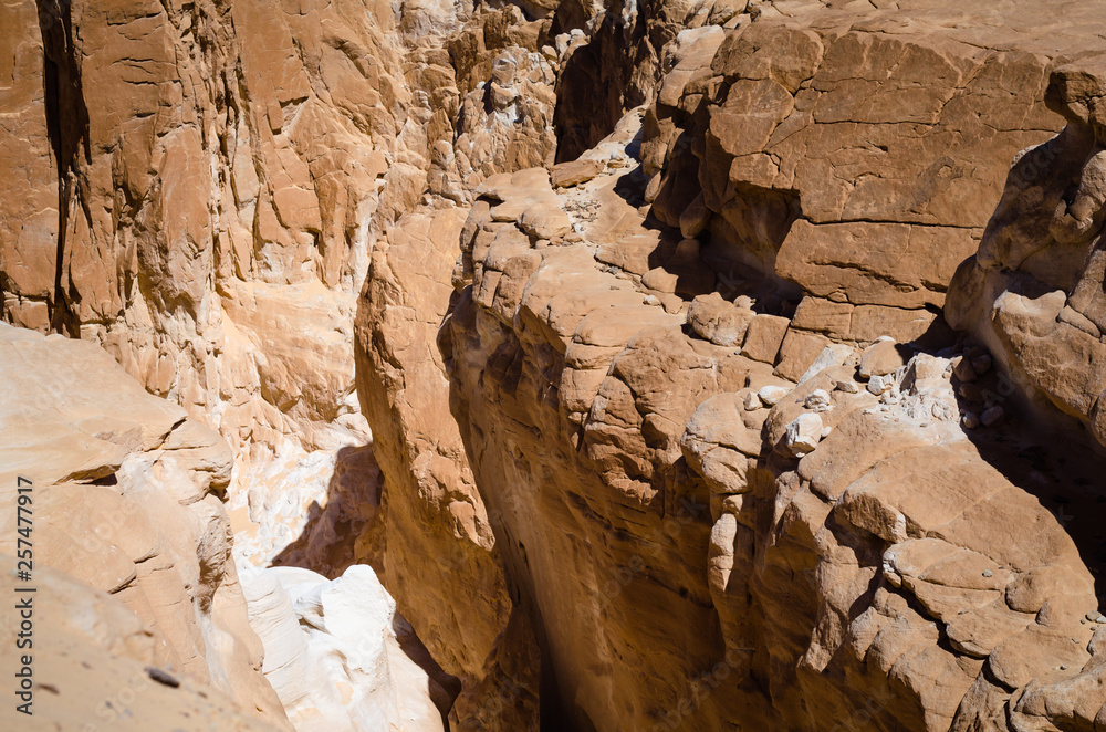 high rocky mountains in the desert in Egypt Dahab South Sinai high rocky mountains in the desert in Egypt Dahab South Sinai