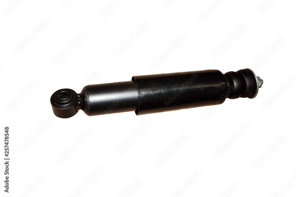 shock absorber suspension isolated on white background shock absorber suspension isolated on white background