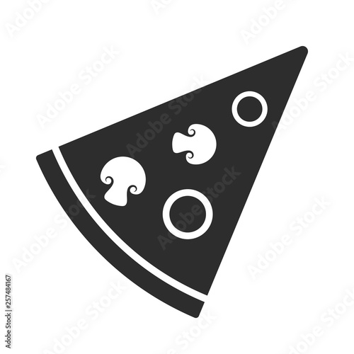 Pizza vector icon
