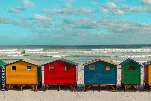 muizenberg, cape town, south africa