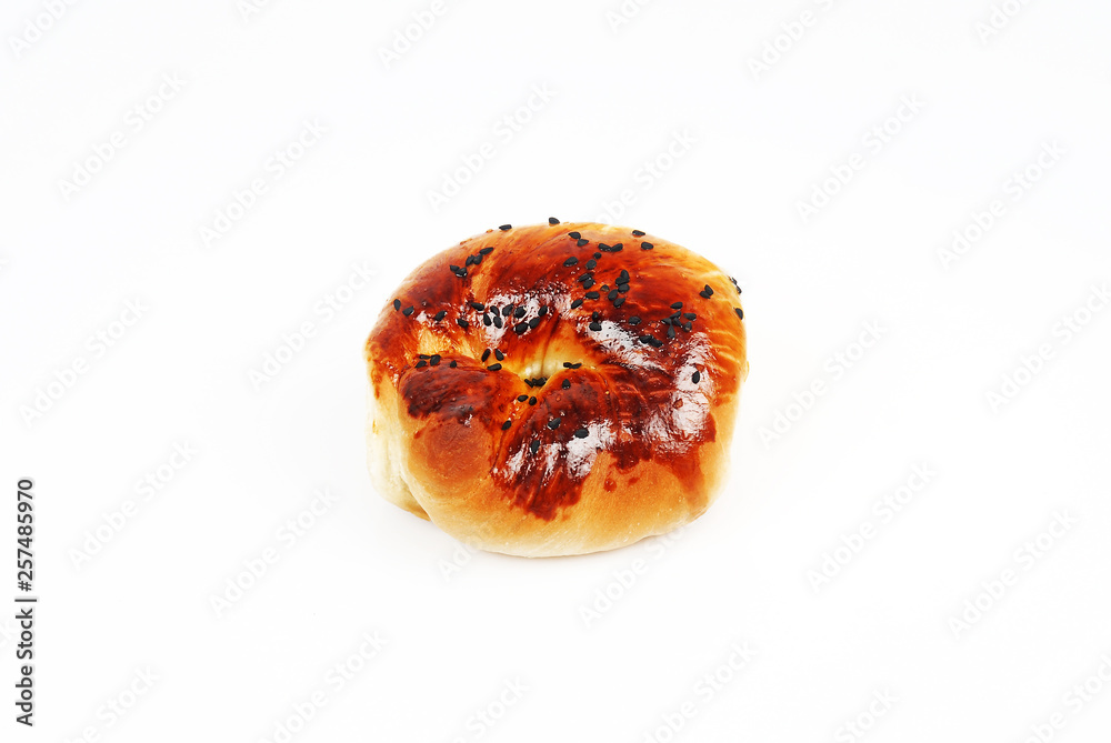 Bagel on white Background (Acma)