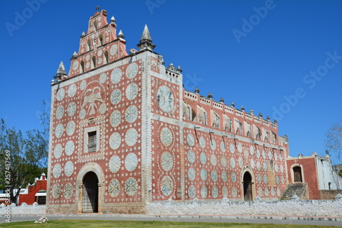 Temple Santo Domingo Uayma Yucatan Mexique - Mexico photo