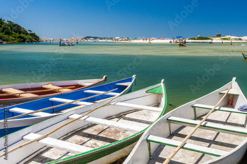 Guarda do Embau on shore of Santa Catarina State, Brazil photo