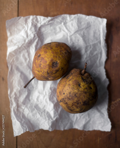 Organic pears photo