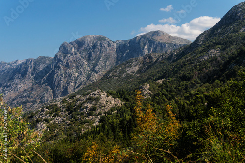 Mountain range Lovcen in summer, Montenegro © natagolubnycha
