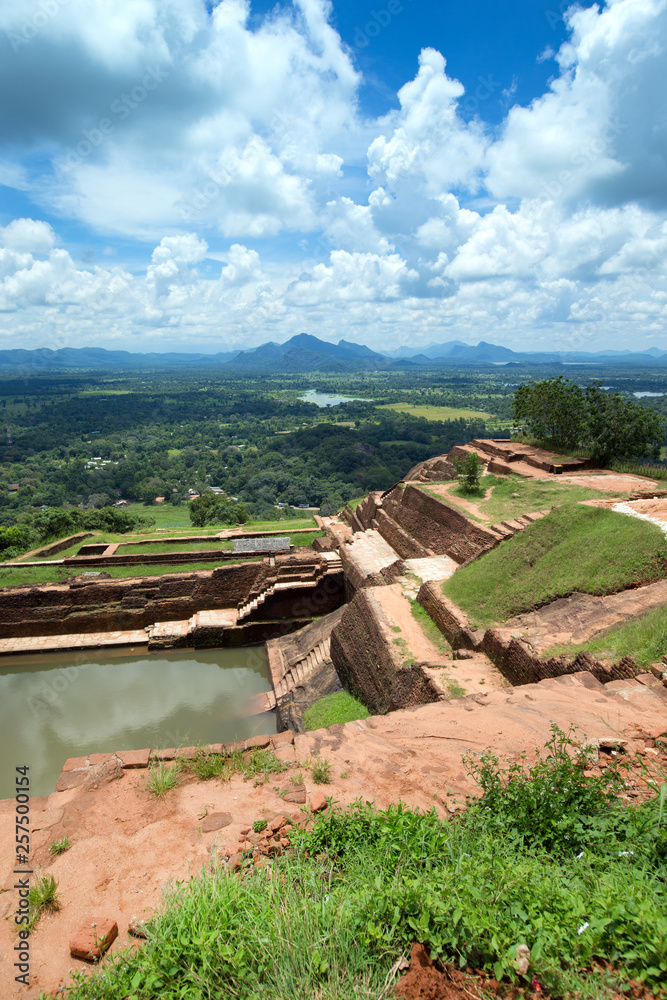 Sigiriya Lion Rock Fortress in Sri Lanka Sigiriya Lion Rock Fortress in Sri Lanka