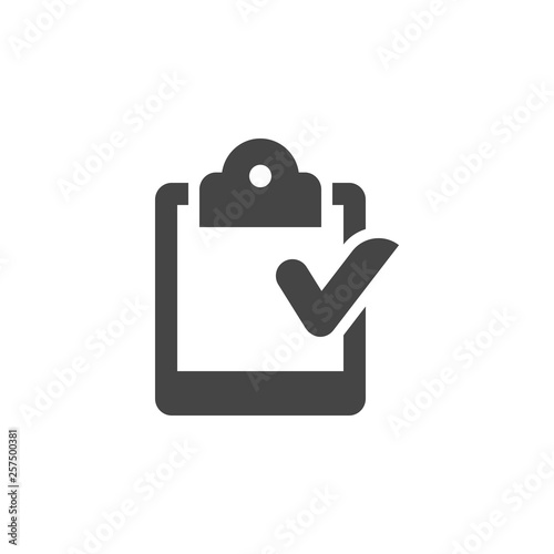 Calendar with Check Mark Modern Flat Icon. Completed Task, Finish of Event, Time to Deadline, Checklist Done Concept Graphic Pictograph. Vector Isolated for Web and App in Glyph Style
