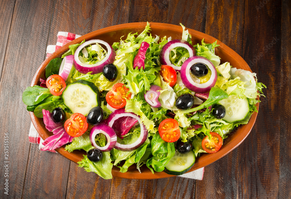 Foto Ensalada vegetal