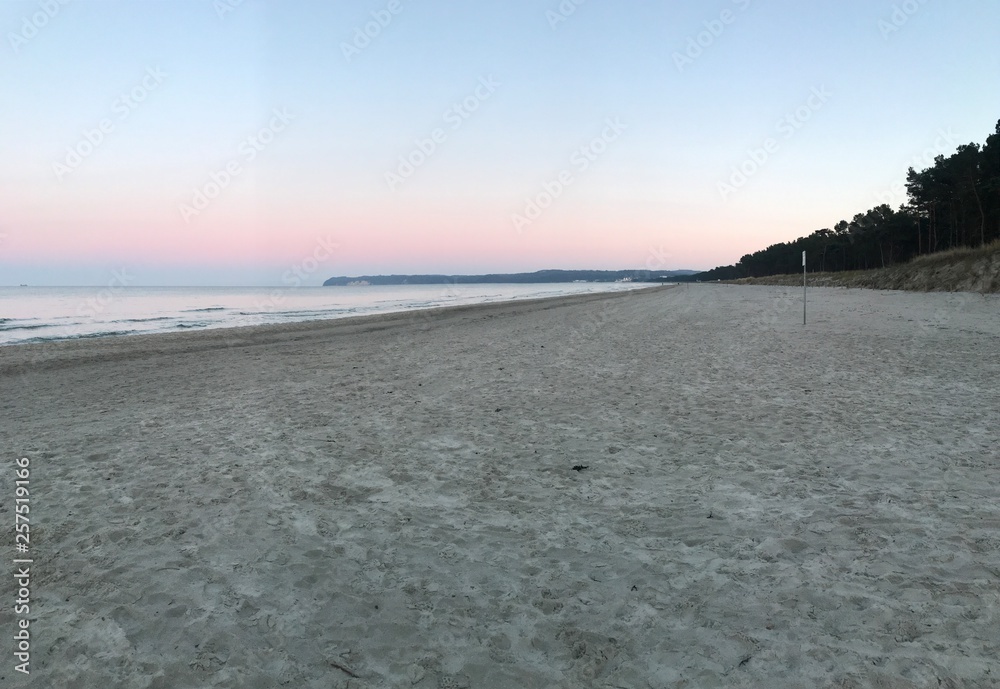 Obraz premium Rügen coastline Prora