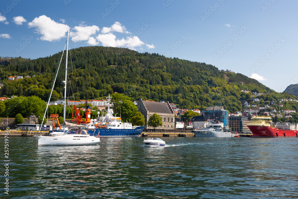 boats in the bay