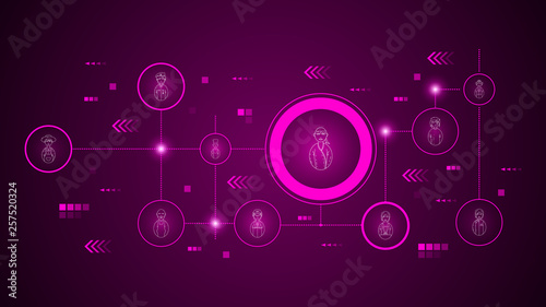 avatar fighter athlete icon. From Avatars set