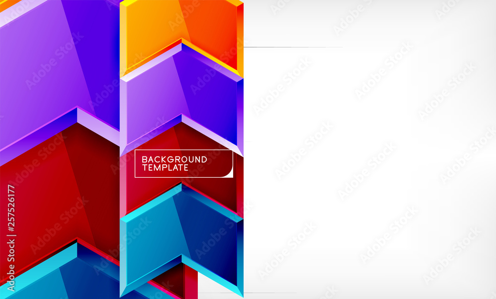 Shiny glossy arrows background, clean modern geometric design, futuristic composition Shiny glossy arrows background, clean modern geometric design, futuristic composition