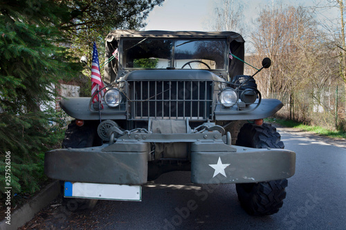 US army military car