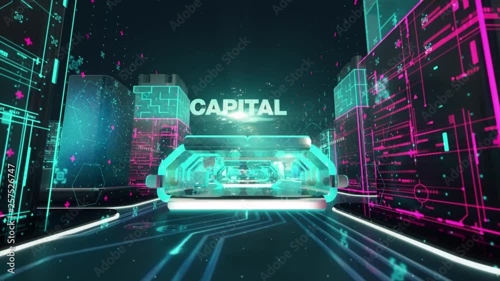 Budget Planning with digital technology concept