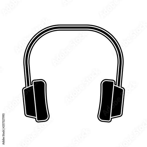 headphones from noise  icon. Element of Home repair tool for mobile concept and web apps icon. Glyph, flat icon for website design and development, app development