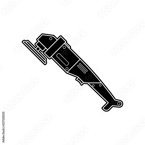 polishing machine  icon. Element of Home repair tool for mobile concept and web apps icon. Glyph, flat icon for website design and development, app development