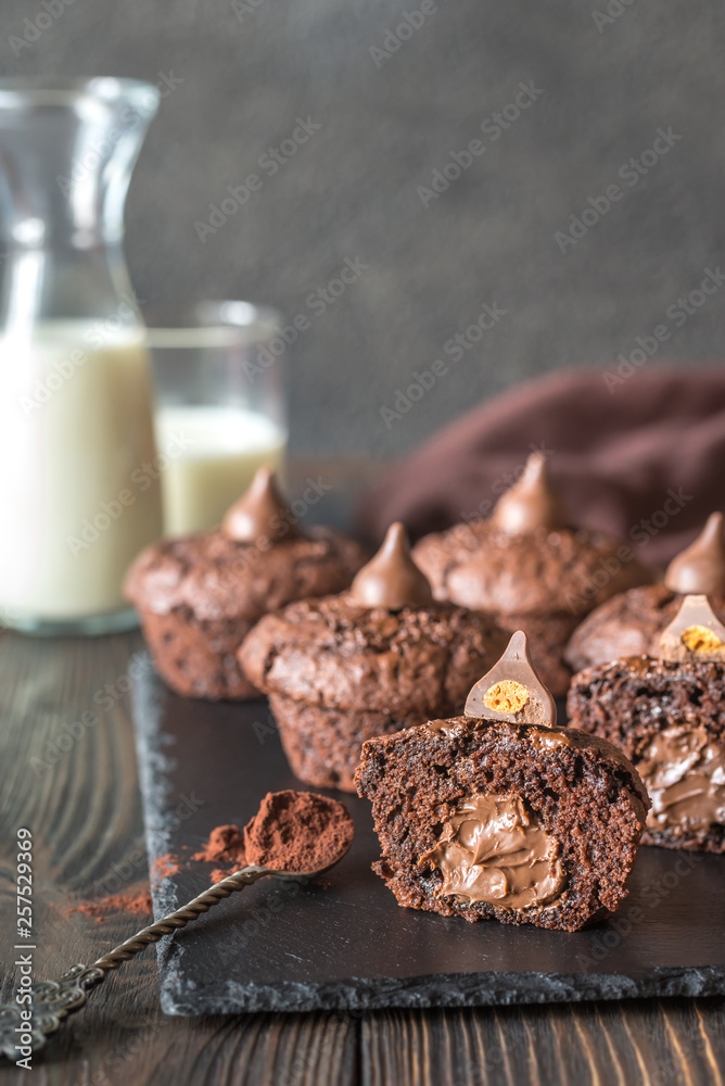 Fototapeta premium Chocolate muffins