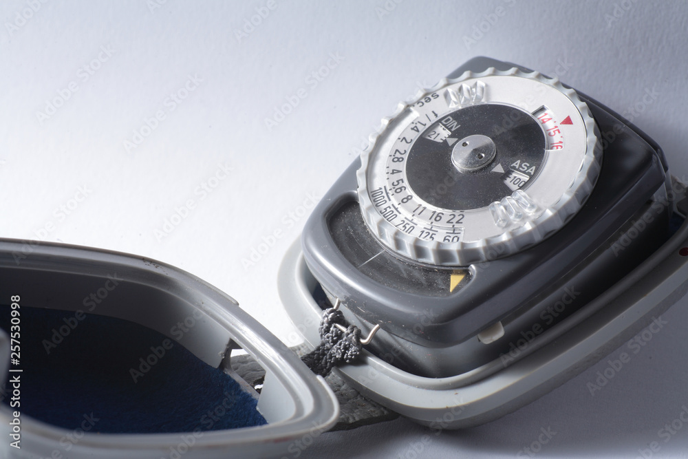 Vintage Lightmeter Incident Light meter handheld for environmental