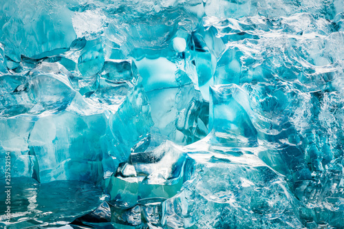 Close-up of iceberg in Le?Conte?Bay, Alaska, USA