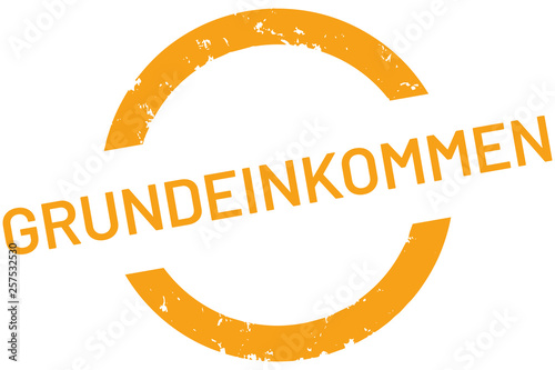 vector Button Grundeinkommen	