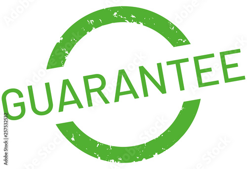 vector Button guarantee	