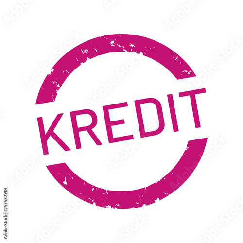 vector Button Kredit	