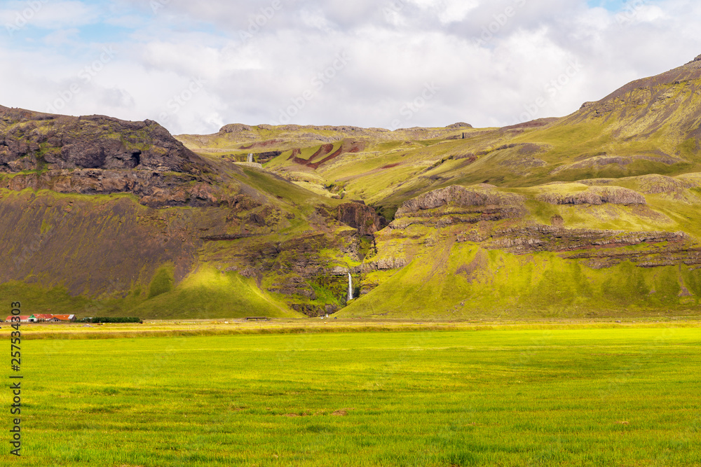 Majestic landscape of Iceland island with wonderful colors, Iceland