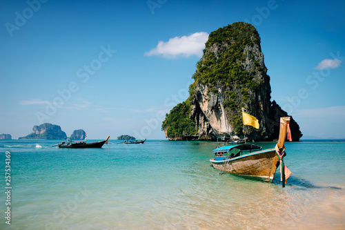 Boat on the asian beach © Alexander Y