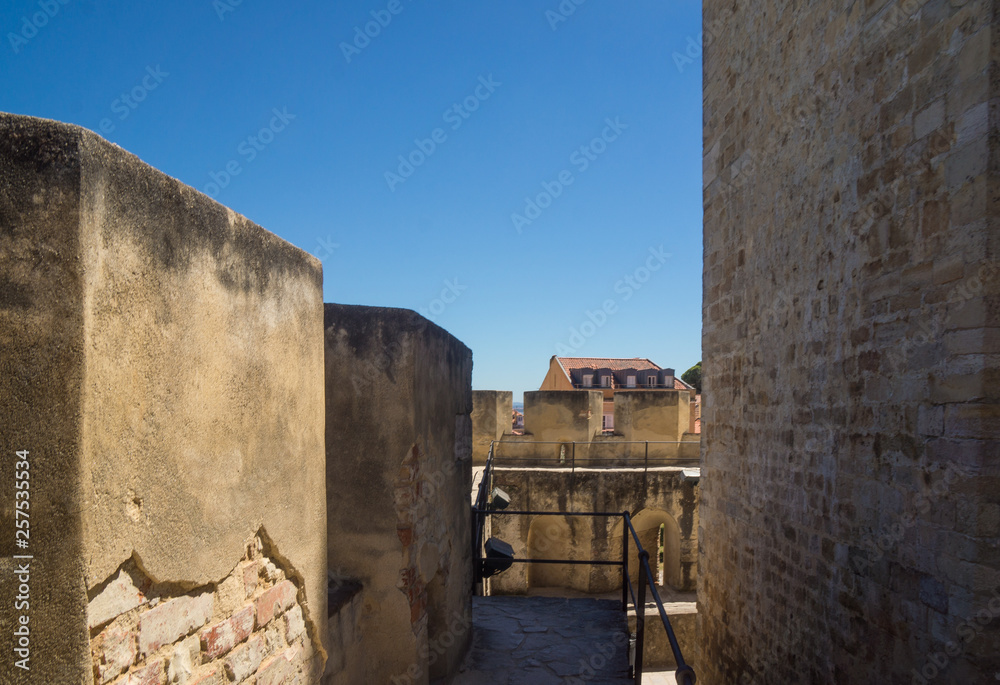 inner yard of fortress