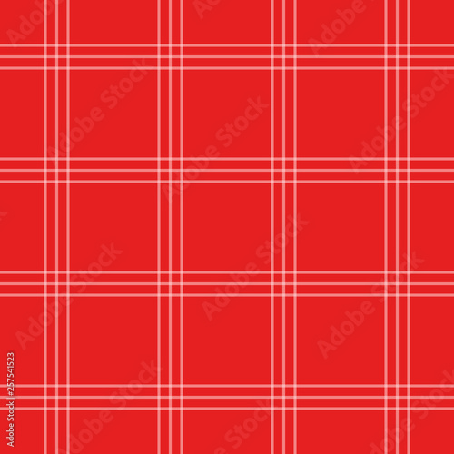 Seamless vector plaid, check pattern. Design for wallpaper, fabric, textile, wrapping. Simple background