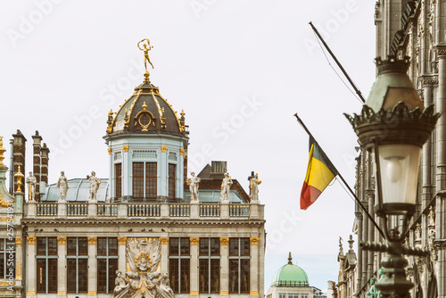Fotografie Exterior of Grand Place, Brussels, Belgium