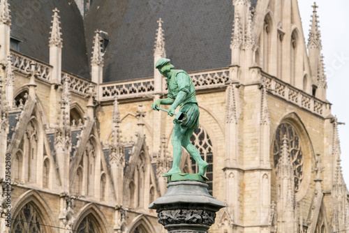 Church of Our Blessed Lady of the Sablon, Brussels, Belgium photo