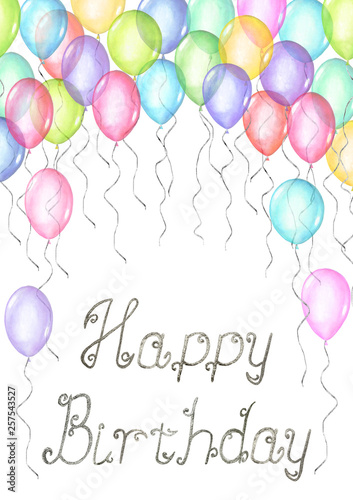 Happy Birthday background. ...
