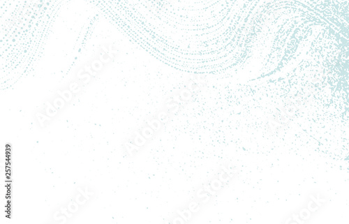 Grunge texture. Distress blue rough trace. Captiva
