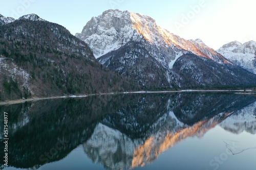 lake in the mountains