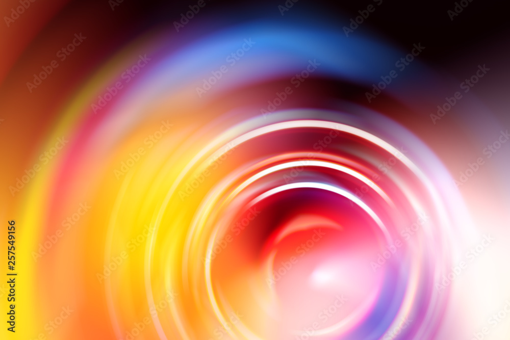 Soft blurred circle shape colorful abstract Soft blurred circle shape colorful abstract