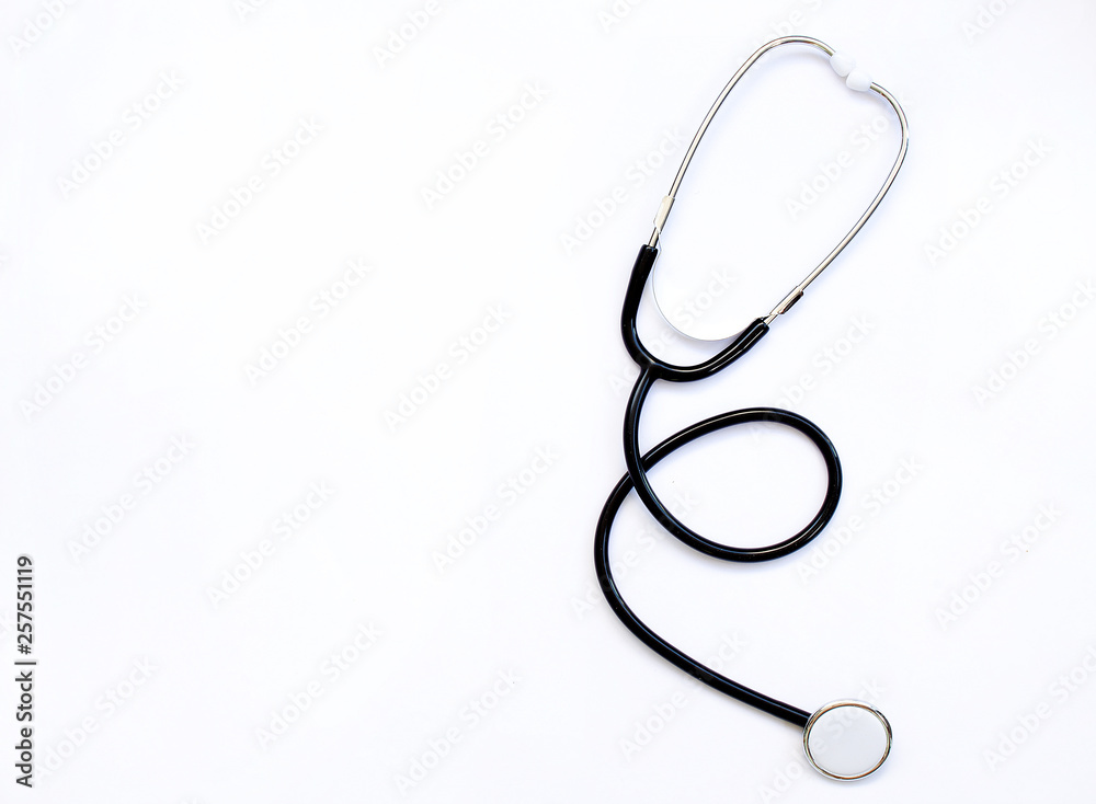 Stethoscope isolated on white background. Stethoscope isolated on white background.