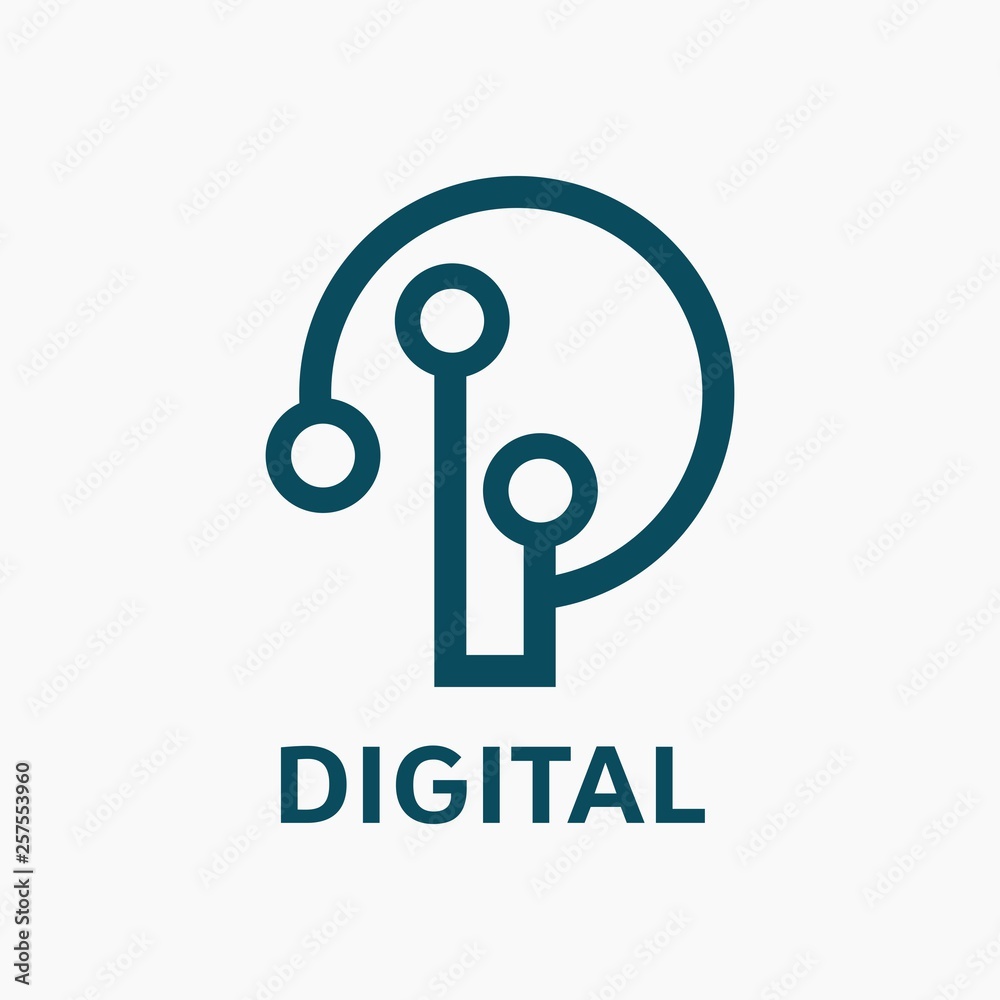 Digital Logo Template