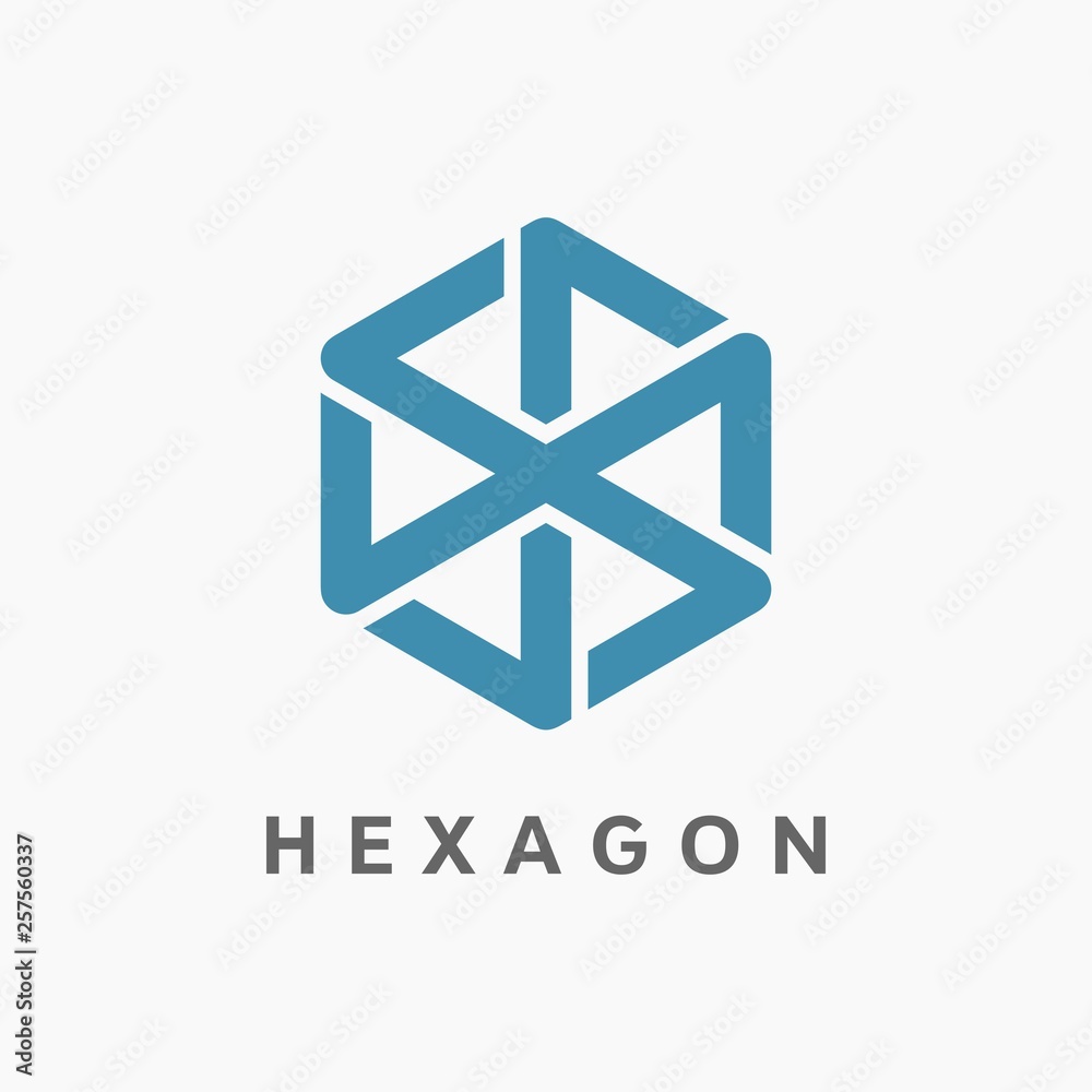 Abstract Geometry Logo Template Abstract Geometry Logo Template