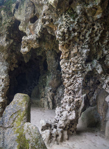 entrance of underground grotto