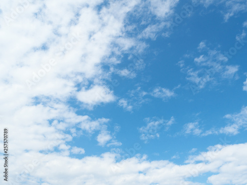 青空と雲（11月）
