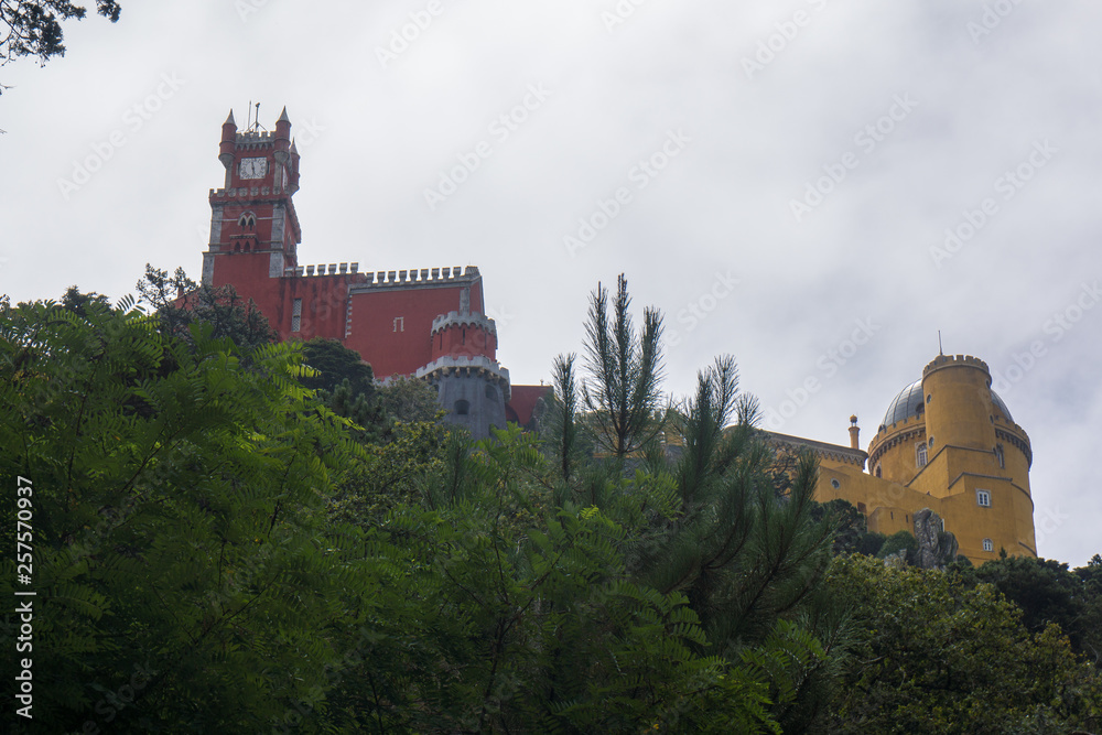 view on palace national park da Pena