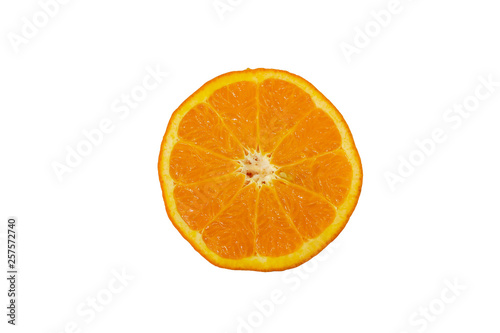 slice of orange fruit