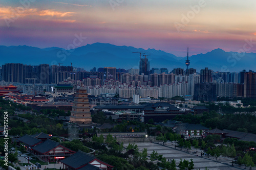 view of xi   an city