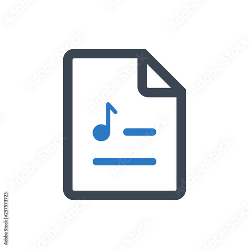 Music file icon