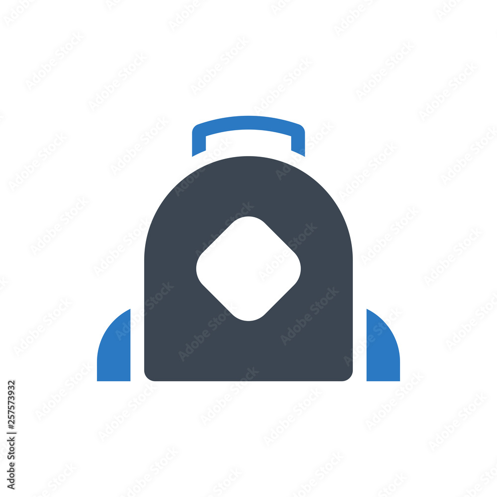 School bag icon School bag icon