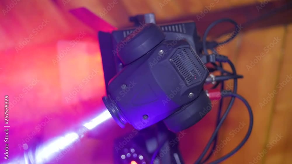 Led par lights beams spotlight