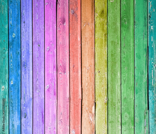 Сolorful wooden background