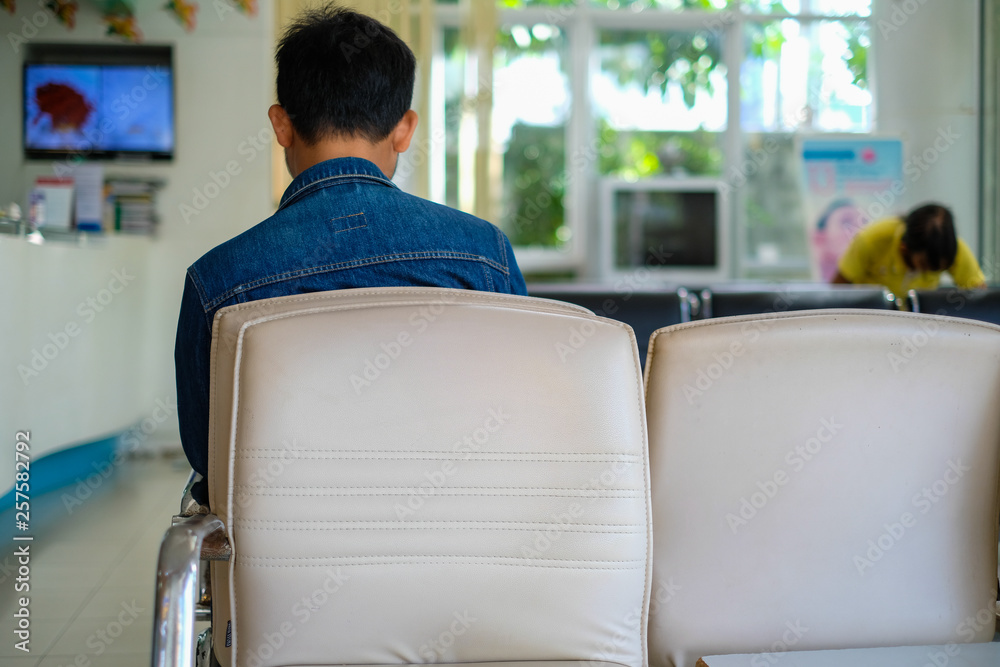 Man sitting alone. Man sitting alone.